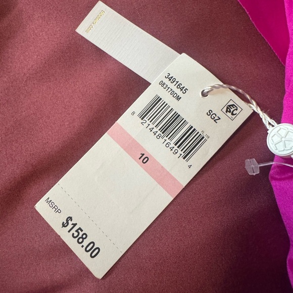 TRINA TURK swim & spa collection🩷Pink Ruffled women’s Swimsuit💦FLATTERING& FUN - Picture 13 of 13